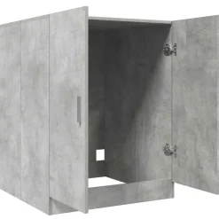 vidaXL Armario de lavadora gris hormigón 70,5x71,5x91,5 cm Gris hormig&oacute;n Online