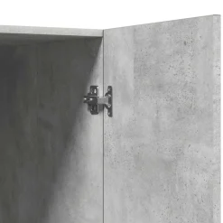 vidaXL Armario de lavadora gris hormigón 70,5x71,5x91,5 cm Gris hormig&oacute;n Online