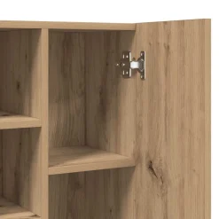 vidaXL Accesorios Para Electrodomésticos-Armario de lavadora 64x25,5x190 cm