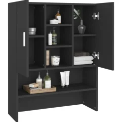 vidaXL Accesorios Para Electrodomésticos-Armario de lavadora 70,5x25,5x90 cm