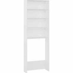 vidaXL Accesorios Para Electrodomésticos-Armario de lavadora 64x24x190 cm