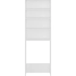 vidaXL Accesorios Para Electrodomésticos-Armario de lavadora 64x24x190 cm