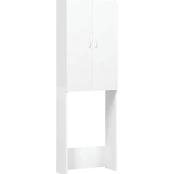 vidaXL Accesorios Para Electrodomésticos-Armario de lavadora 64x25,5x190 cm