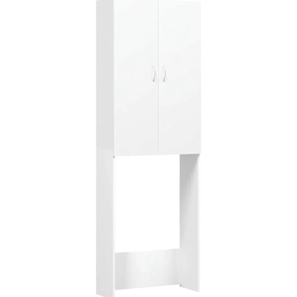 vidaXL Accesorios Para Electrodomésticos-Armario de lavadora 64x25,5x190 cm