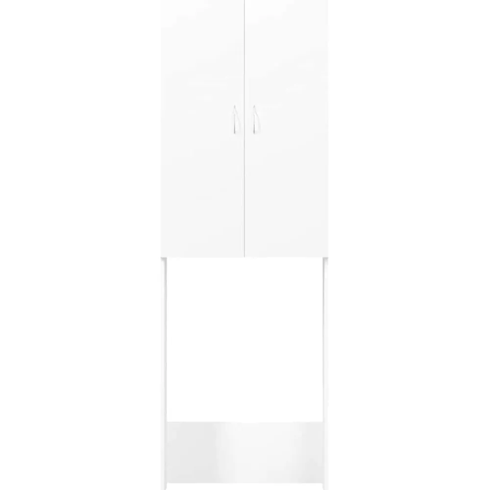 vidaXL Accesorios Para Electrodomésticos-Armario de lavadora 64x25,5x190 cm