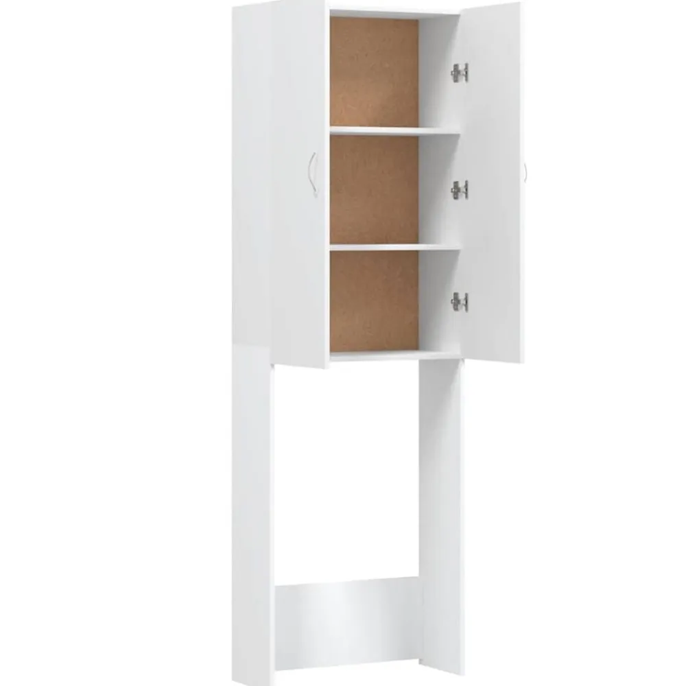 vidaXL Accesorios Para Electrodomésticos-Armario de lavadora 64x25,5x190 cm