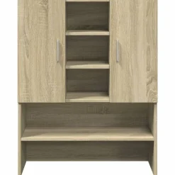 vidaXL Armario de lavadora 70,5x24x90 cm Roble Sonoma Best