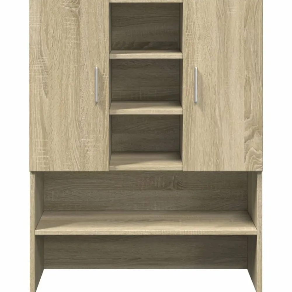 vidaXL Armario de lavadora 70,5x24x90 cm Roble Sonoma Best