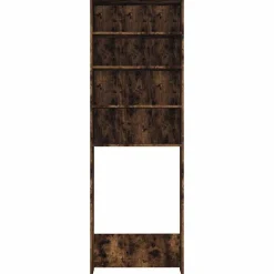 vidaXL Armario de lavadora color 64x24x190 cm Roble ahumado Sale