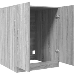 vidaXL Armario de lavadora 71x71,5x91,5 cm Gris sonoma Best