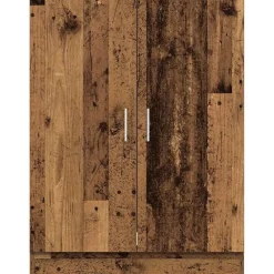vidaXL Accesorios Para Electrodomésticos-Armario de lavadora madera envejecida 70,5x71,5x91,5 cm