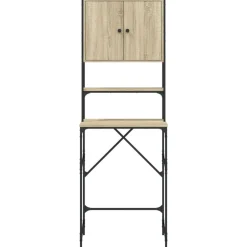 vidaXL Armario de lavadora color 68x48,5x194 cm Roble Sonoma Sale