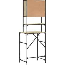 vidaXL Armario de lavadora color 68x48,5x194 cm Roble Sonoma Sale