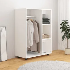 vidaXL Armarios Y Almacenamiento-Armario de madera de ingeniería 80x40x110 cm
