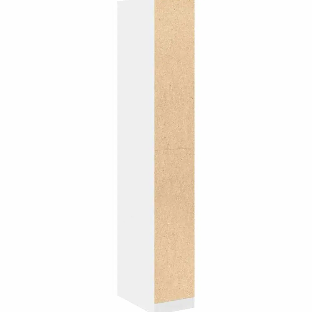 vidaXL Armarios Y Almacenamiento-Armario de madera de ingeniería 30x50x200 cm