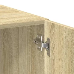 vidaXL Armarios Y Almacenamiento-Armario de madera de ingeniería 70x42,5x225 cm