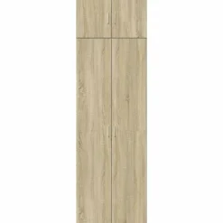 vidaXL Armarios Y Almacenamiento-Armario de madera de ingeniería 70x42,5x225 cm