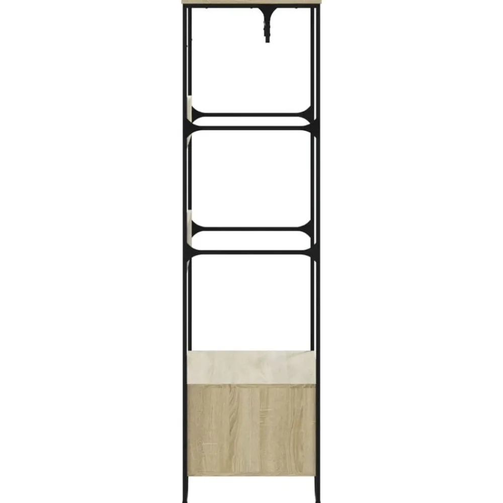vidaXL Productos Del Hogar-Armario de madera de ingeniería 90x50x180 cm