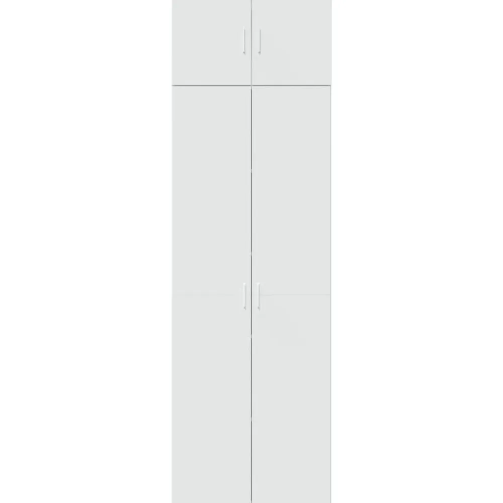 vidaXL Armarios Y Almacenamiento-Armario de madera de ingeniería 70x42,5x225 cm