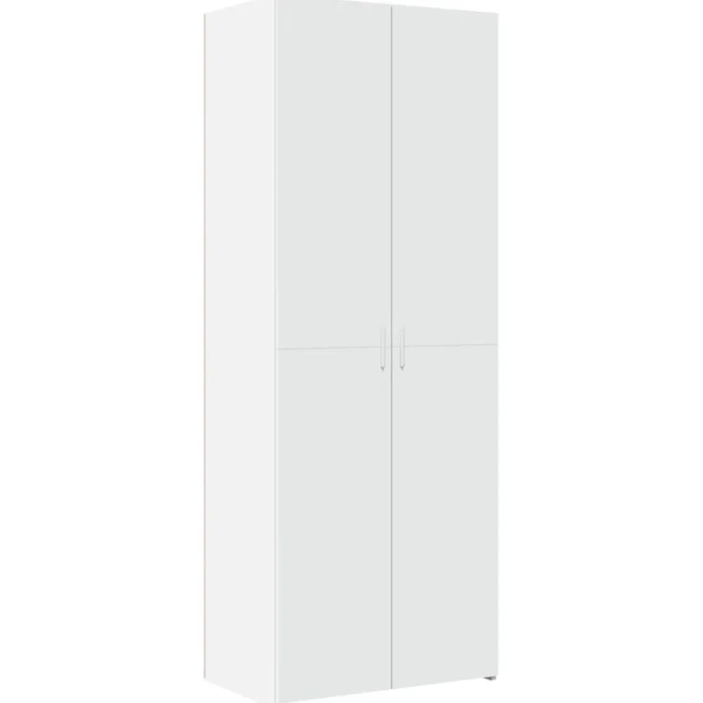 vidaXL Armarios Y Almacenamiento-Armario de madera de ingeniería 70x42,5x225 cm