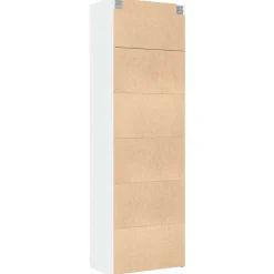 vidaXL Armarios Y Almacenamiento-Armario de madera de ingeniería 70x42,5x225 cm