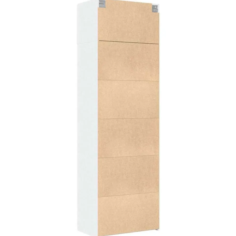 vidaXL Armarios Y Almacenamiento-Armario de madera de ingeniería 70x42,5x225 cm