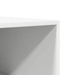 vidaXL Armario de madera contrachapada 100x50x200 cm Blanco Clearance