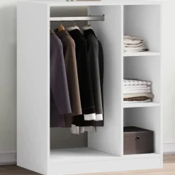 vidaXL Productos Del Hogar-Armario de madera de ingeniería 77x48x102 cm
