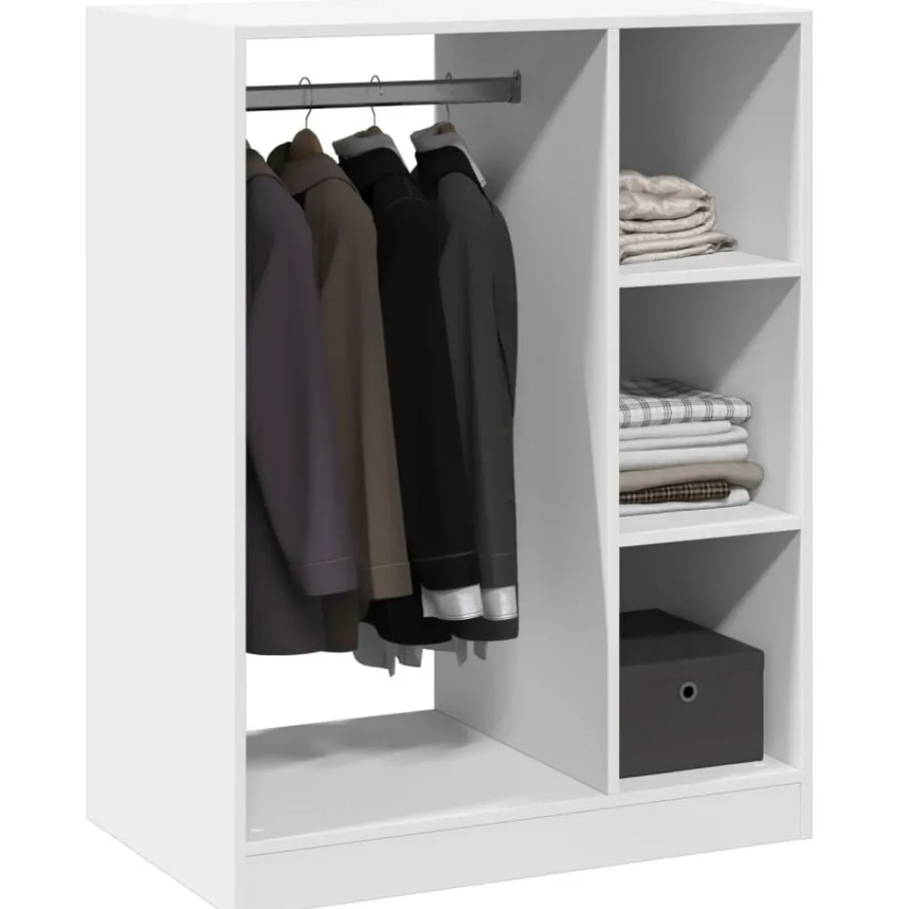 vidaXL Productos Del Hogar-Armario de madera de ingeniería 77x48x102 cm