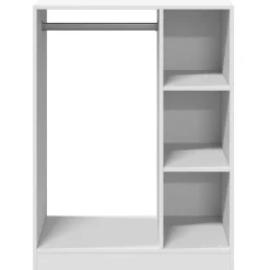 vidaXL Productos Del Hogar-Armario de madera de ingeniería 77x48x102 cm