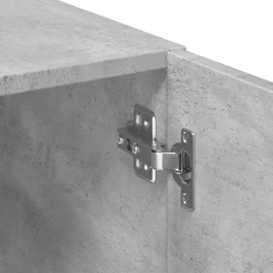 vidaXL Armario de madera de ingeniería gris hormigón 70x42,5x225 cm Gris hormig&oacute;n Hot