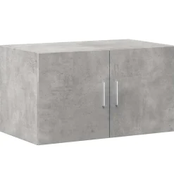 vidaXL Armario de madera de ingeniería gris hormigón 70x42,5x225 cm Gris hormig&oacute;n Hot