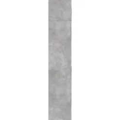 vidaXL Armario de madera de ingeniería gris hormigón 70x42,5x225 cm Gris hormig&oacute;n Hot