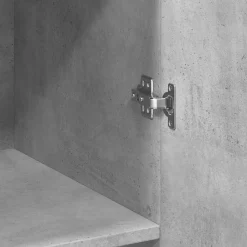 vidaXL Armario de madera de ingeniería gris hormigón 70x42,5x225 cm Gris hormig&oacute;n Hot