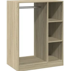 vidaXL Productos Del Hogar-Armario de madera de ingeniería 77x48x102 cm