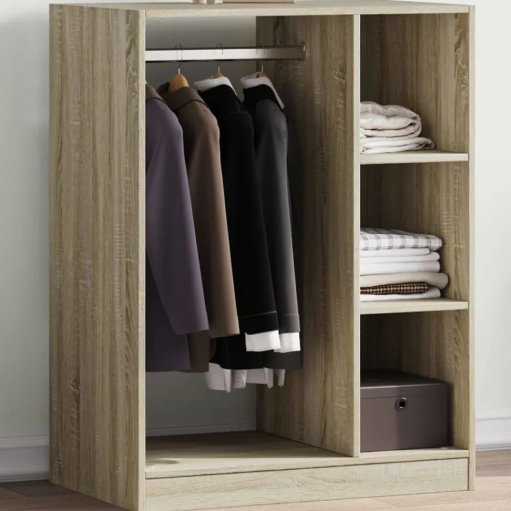 vidaXL Productos Del Hogar-Armario de madera de ingeniería 77x48x102 cm
