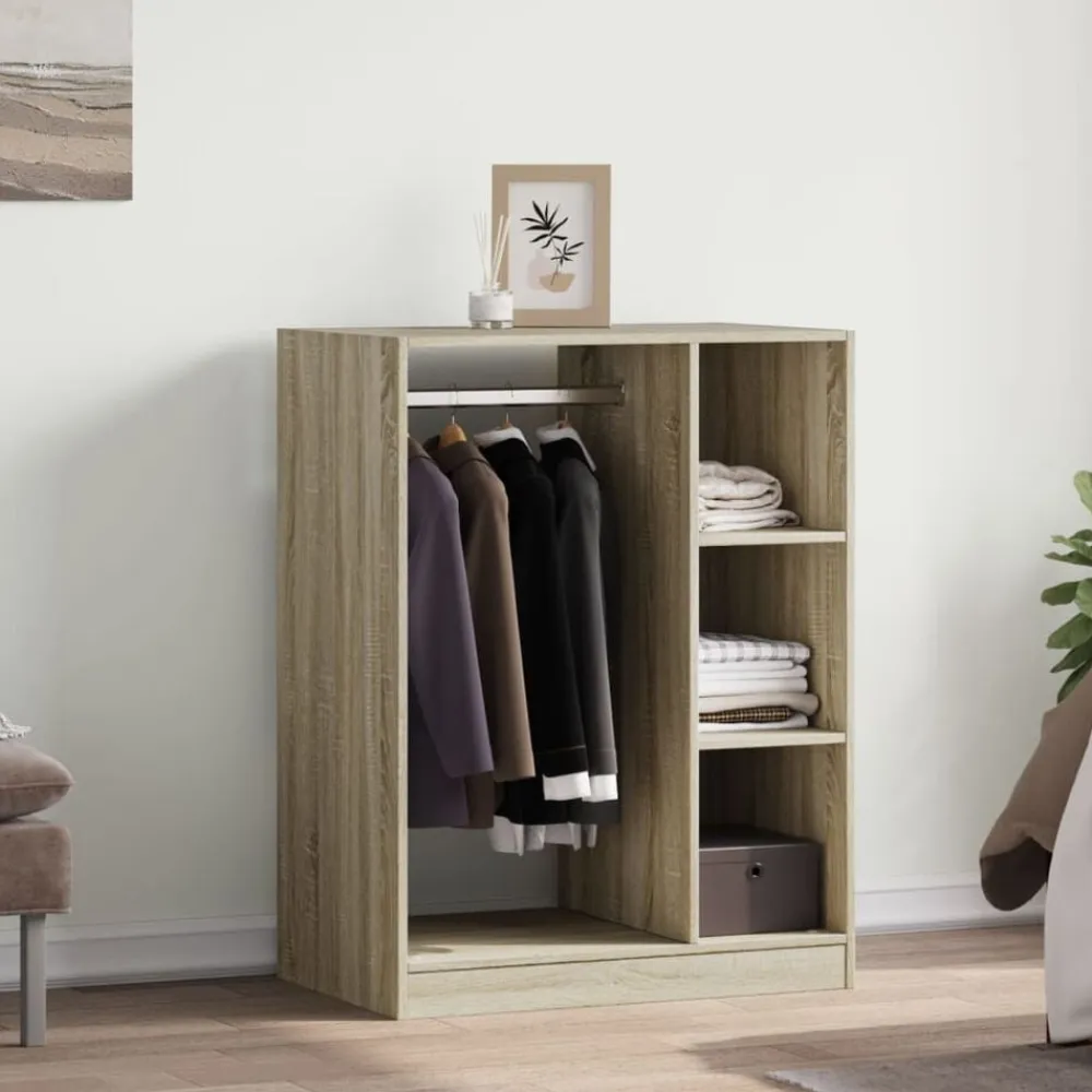 vidaXL Productos Del Hogar-Armario de madera de ingeniería 77x48x102 cm
