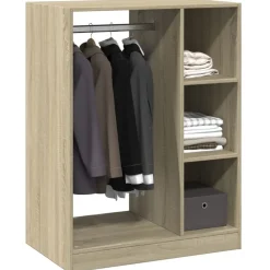 vidaXL Productos Del Hogar-Armario de madera de ingeniería 77x48x102 cm