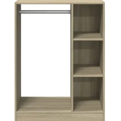 vidaXL Productos Del Hogar-Armario de madera de ingeniería 77x48x102 cm