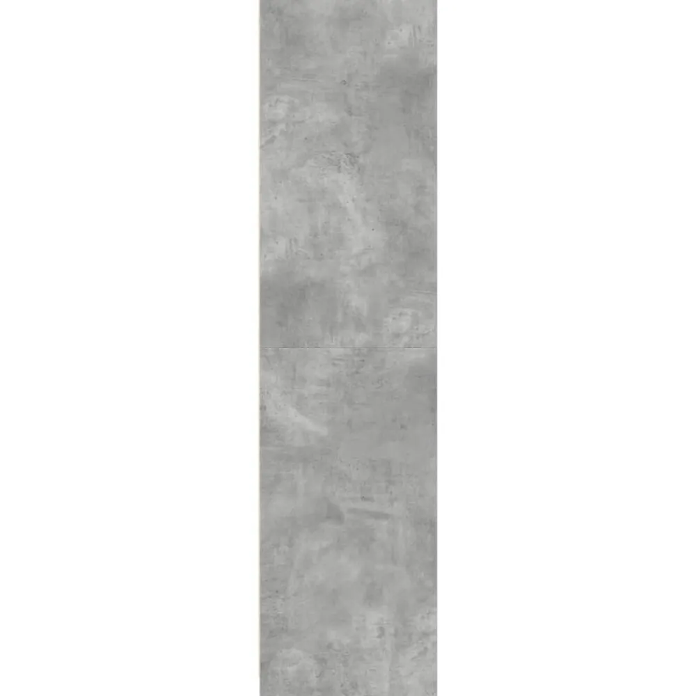 vidaXL Armarios Y Almacenamiento-Armario de madera de ingeniería gris hormigón 30x50x200 cm