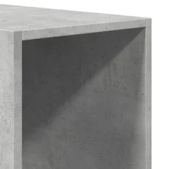 vidaXL Armarios Y Almacenamiento-Armario de madera de ingeniería gris hormigón 30x50x200 cm