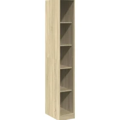 vidaXL Armario de madera de ingeniería 30x50x200 cm Roble Sonoma Discount