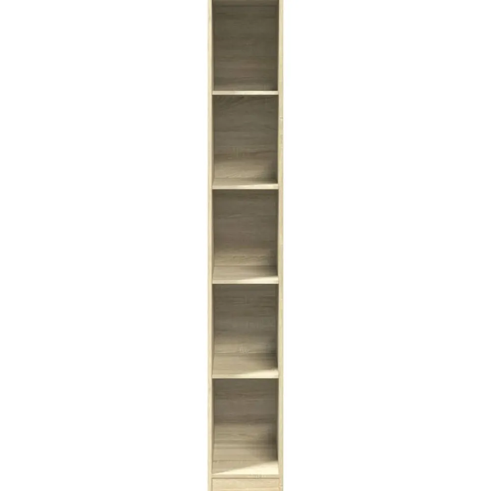 vidaXL Armario de madera de ingeniería 30x50x200 cm Roble Sonoma Discount