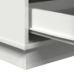 vidaXL Mesas-Armario de Noche 39 x 34,5 x 65 cm Madera de ingeniería