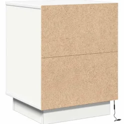 vidaXL Mesas-Armario de Noche 39 x 34,5 x 50 cm Madera de ingeniería