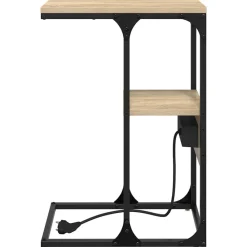 vidaXL Armario de Noche con cajón 41.5 x 26 x 60.5 cm Roble Sonoma Hot