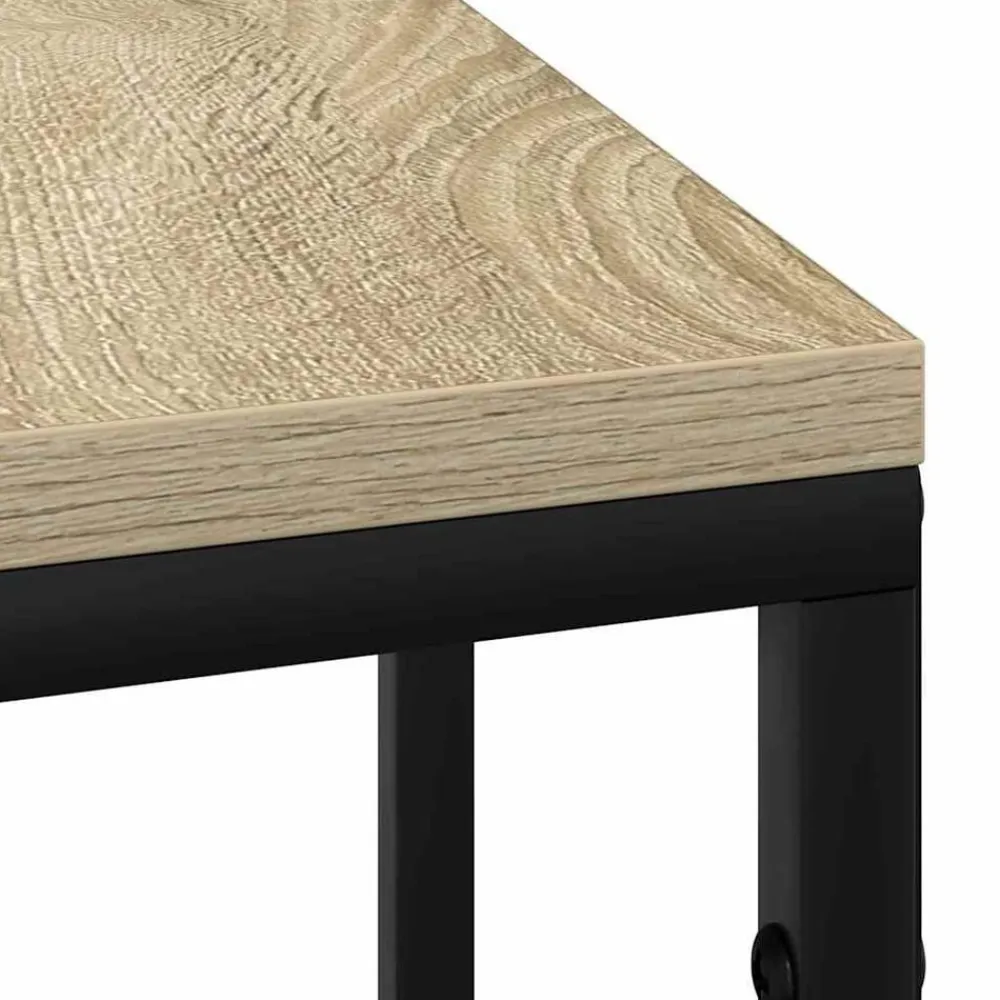 vidaXL Armario de Noche con cajón 41.5 x 26 x 60.5 cm Roble Sonoma Hot