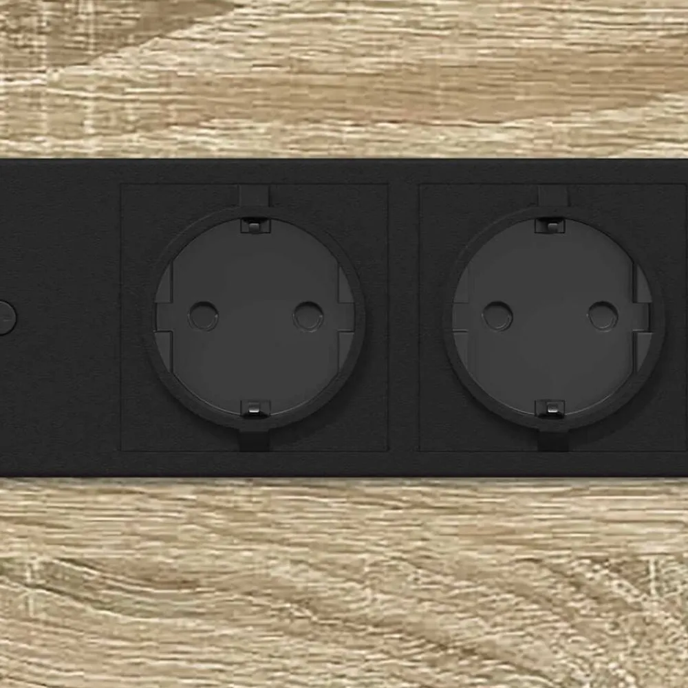 vidaXL Armario de Noche con cajón 41.5 x 26 x 60.5 cm Roble Sonoma Hot