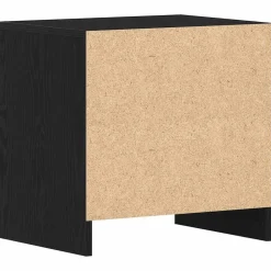 vidaXL Armario de Noche con cajón 45 x 34 x 44,5 cm Roble negro Outlet