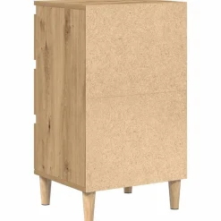 vidaXL Armario de Noche con cajón Roble artesanal 40 x 35 x 70 cm Roble artisan Clearance
